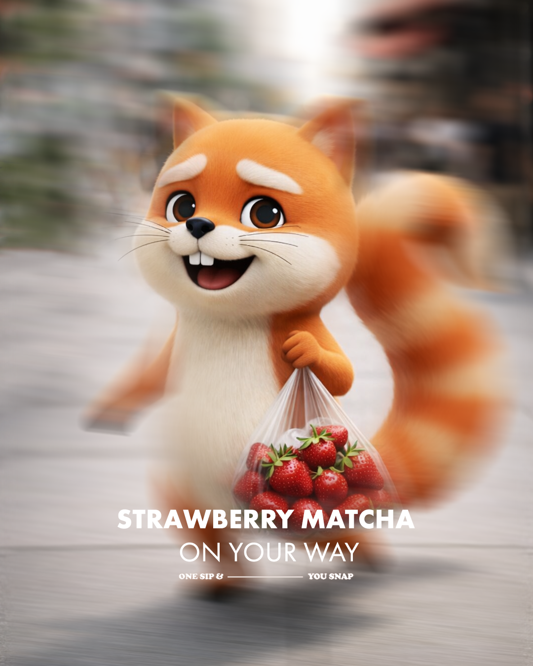 Crack Matcha Strawberry