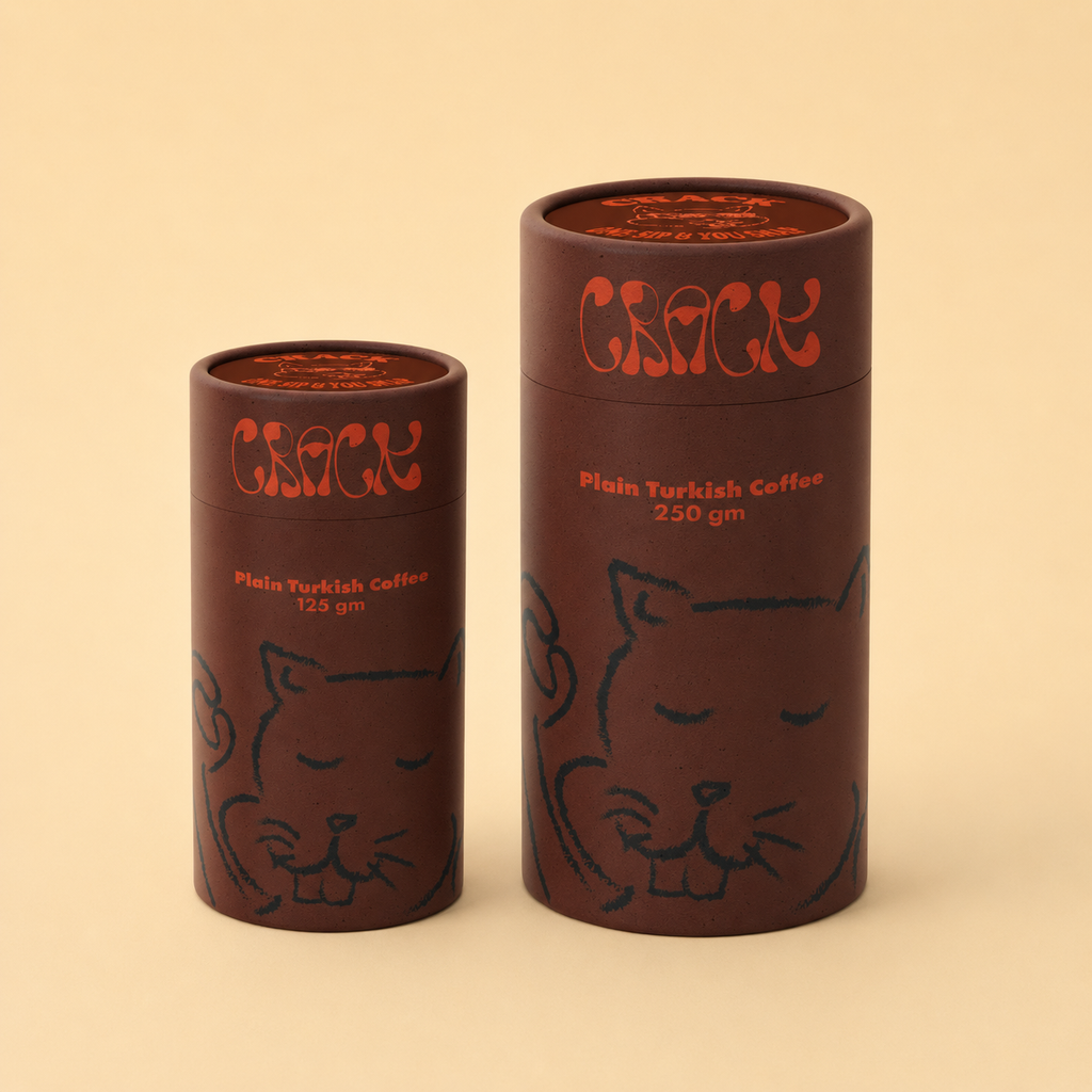 Crack Plain Light Turkish coffee