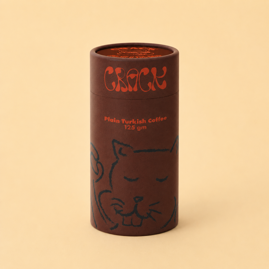 Crack Plain Light Turkish coffee