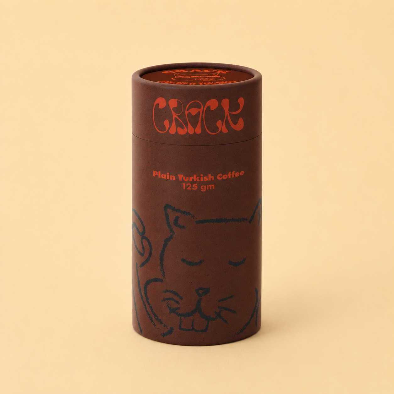 Crack Plain Light Turkish coffee
