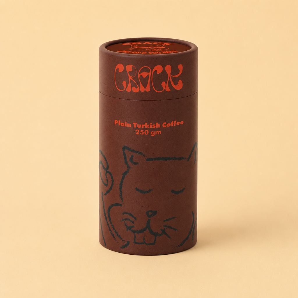 Crack Plain Light Turkish coffee