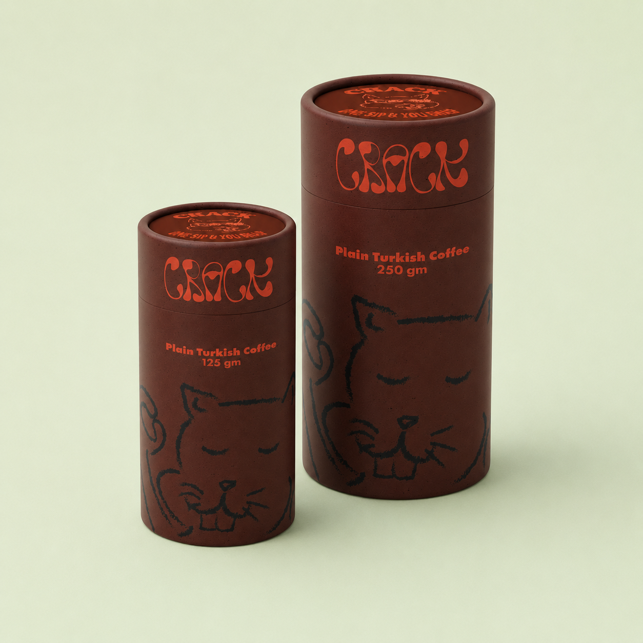 Crack Plain Turkish coffee Medium