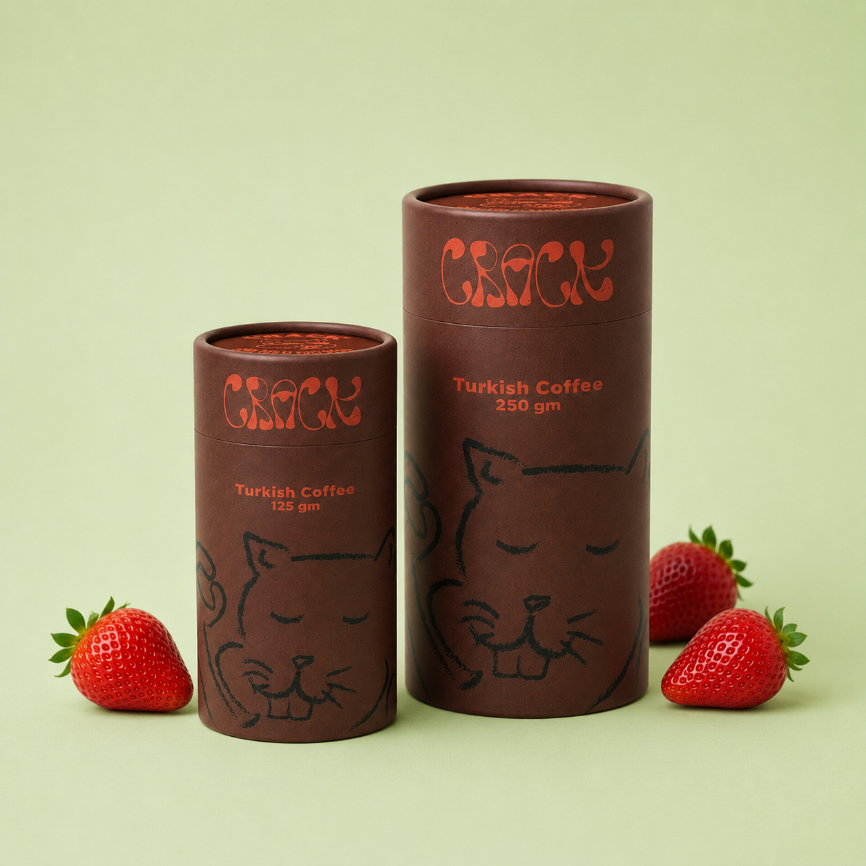 Turkish Coffee With Strawberry