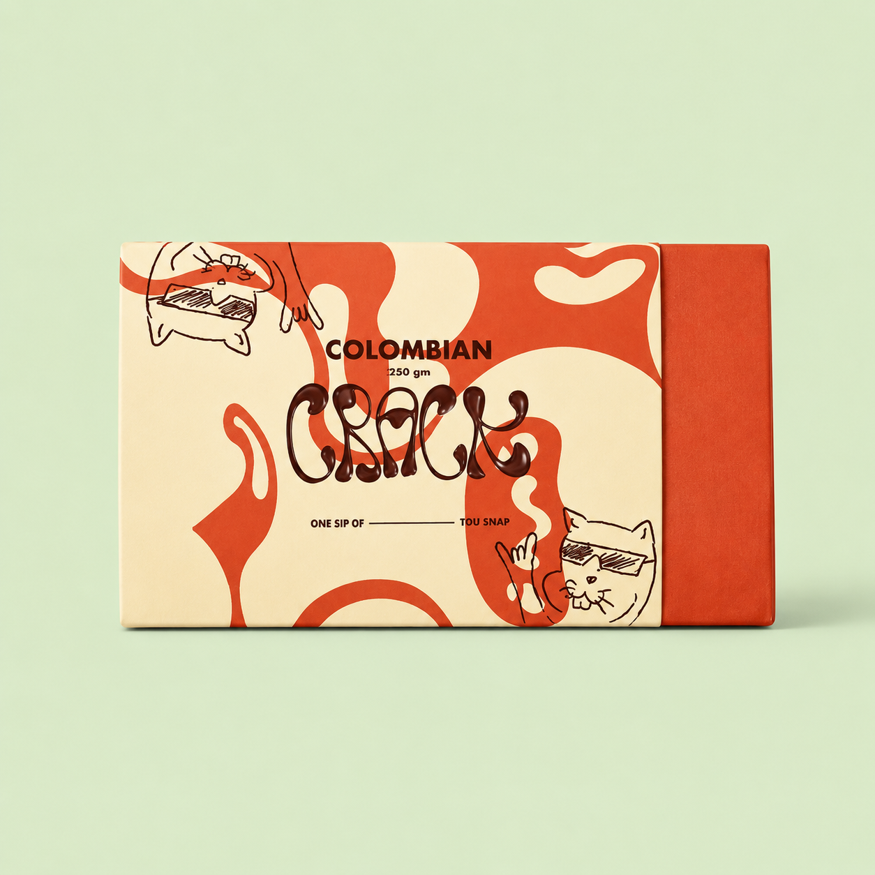 Crack Colombian Coffee