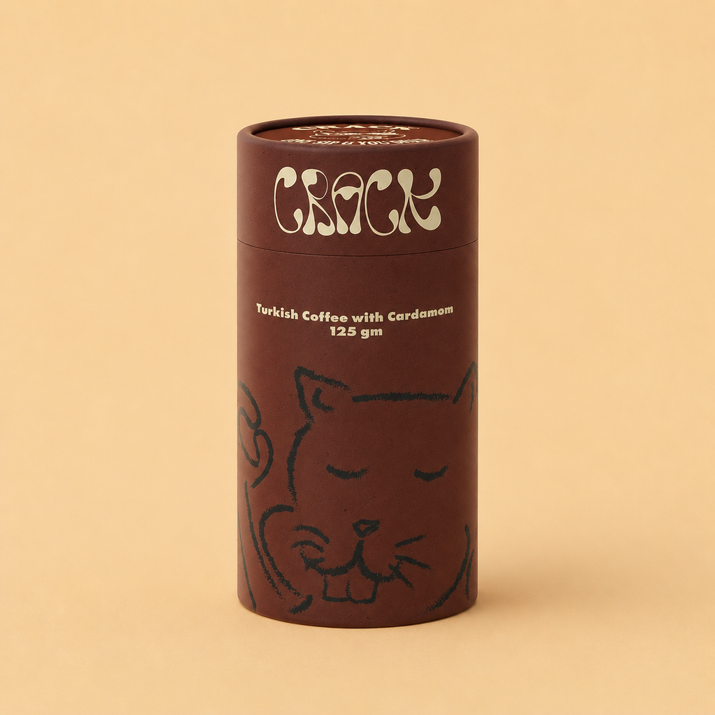 Crack Turkish Light Coffee with cardamom حبهان