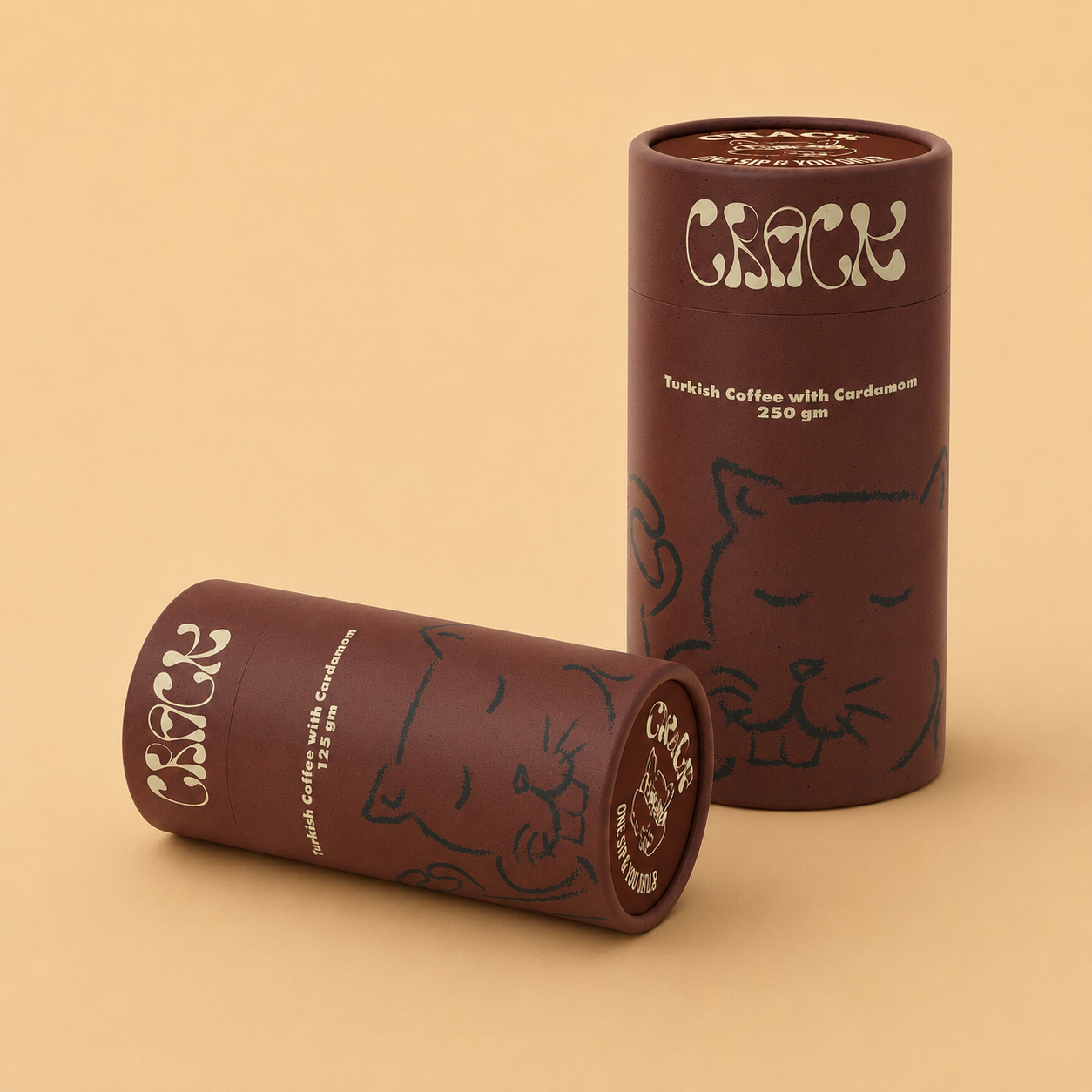 Crack Turkish Light Coffee with cardamom حبهان