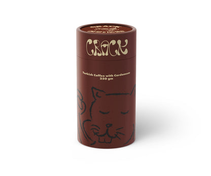 Crack Turkish Coffee with cardamom Light