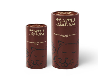 Crack Turkish Coffee with cardamom Light